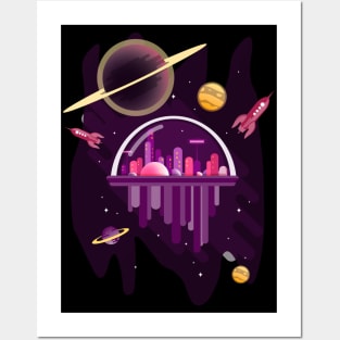 Outer Space Posters and Art